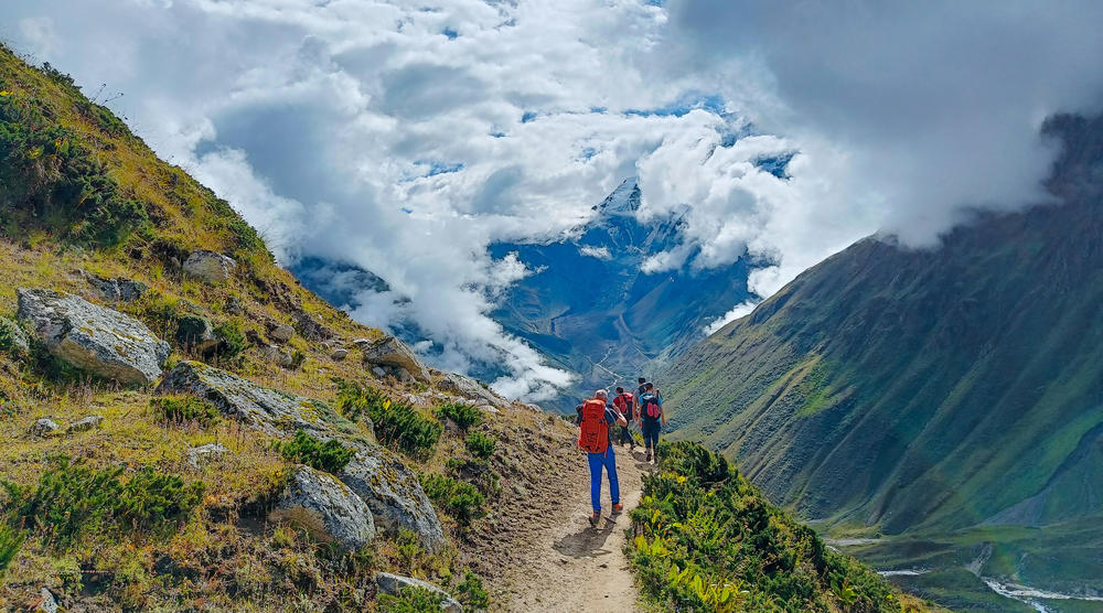 Fjelltur rundt Manaslu