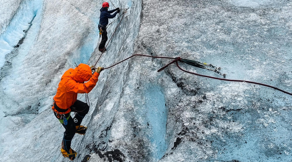 Ekspedisjonstrening på Nigardsbreen