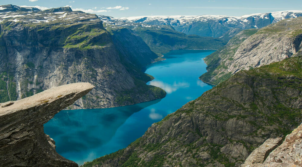 Trolltunga og Rosendalsalpene