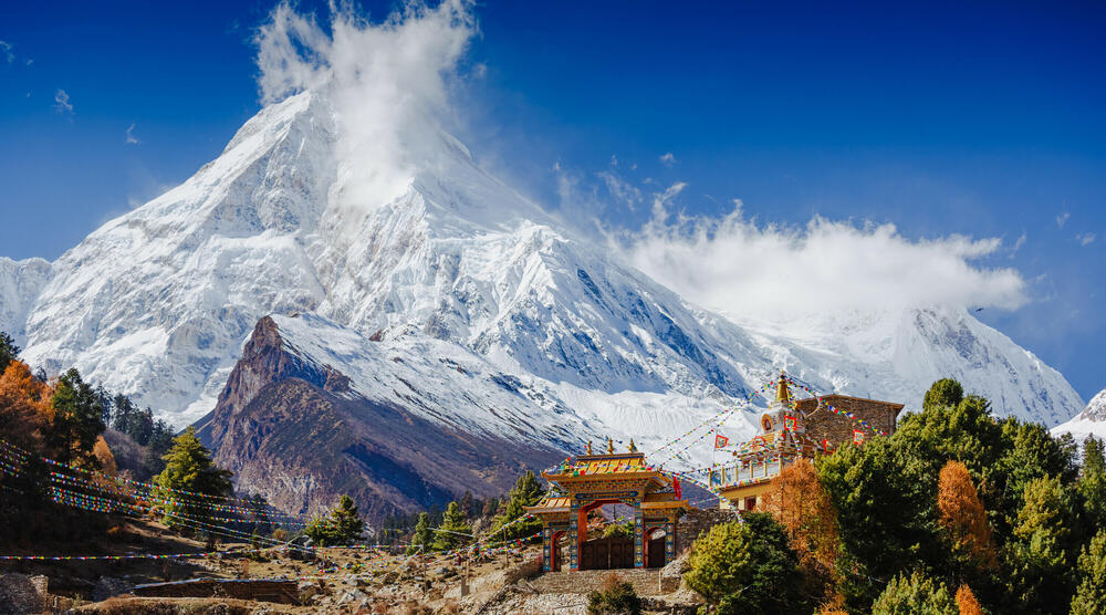 Fjelltur rundt Manaslu