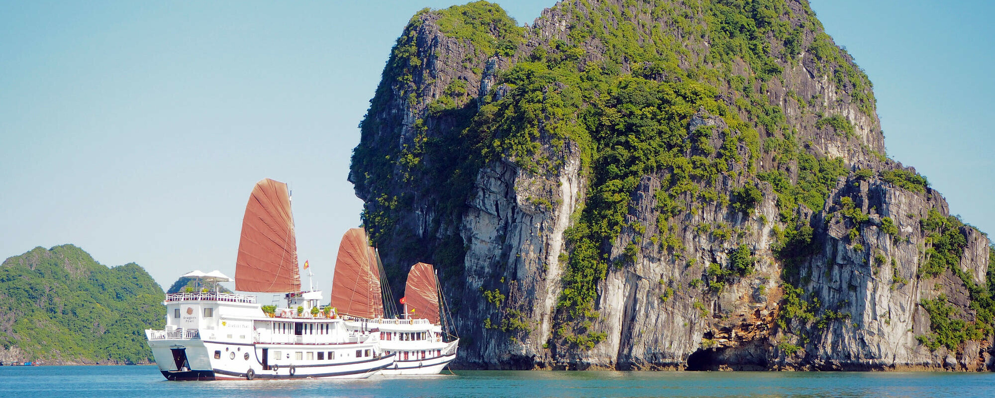 ''Junk Boat i Halong Bay