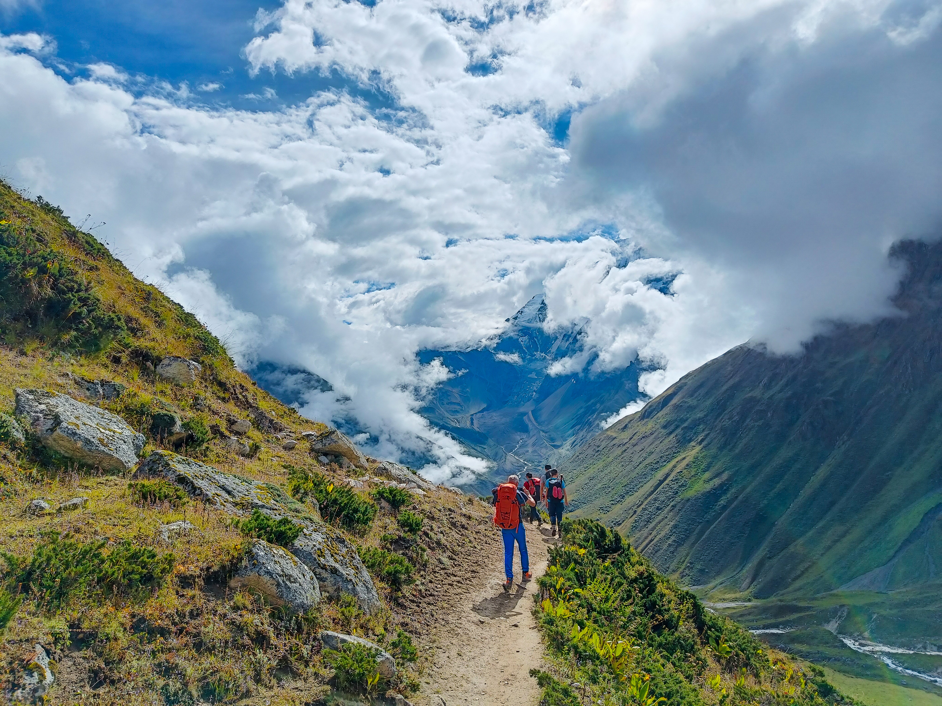 Fjelltur rundt Manaslu